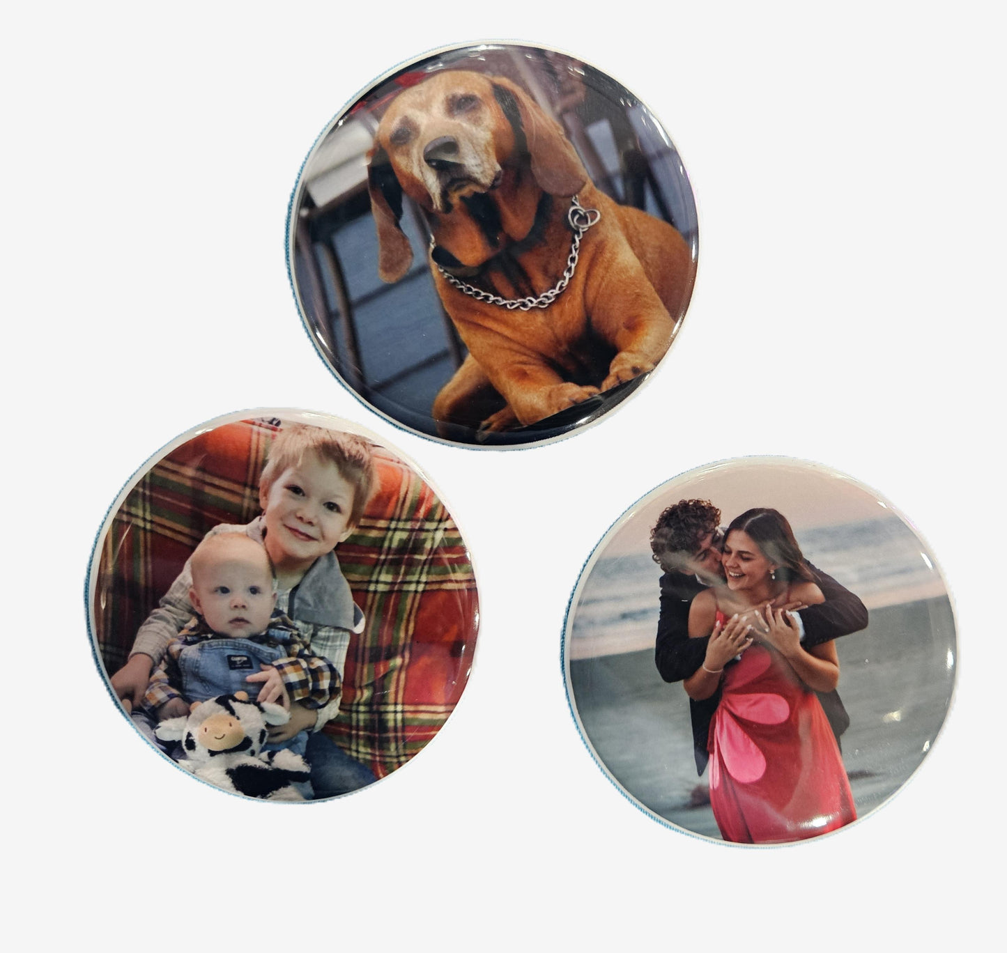 Custom 2.25" Round Photo Magnets