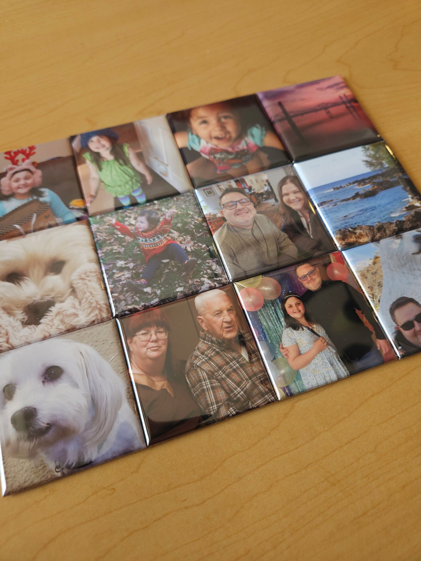 2x2 Square Photo Magnets